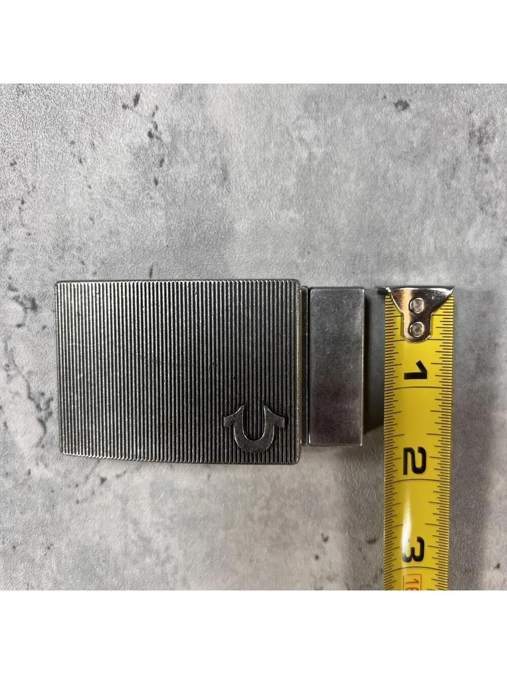 Y2K True Religion Horseshoe Logo Belt Buckle